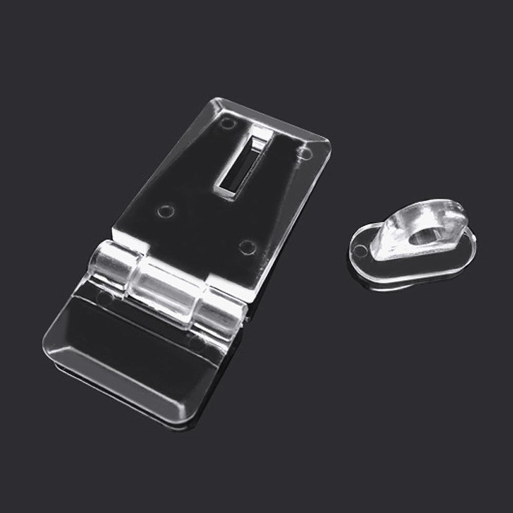 Home Security Box - 20 sztuk przezroczyste zawiasy zamkowe klamry
