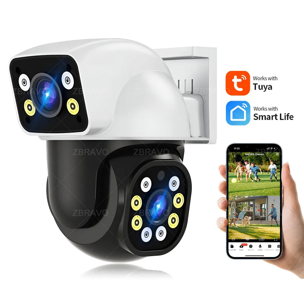 Home Security Items - Smartlife 8MP WiFi Tuya Kamera Zewnętrzna