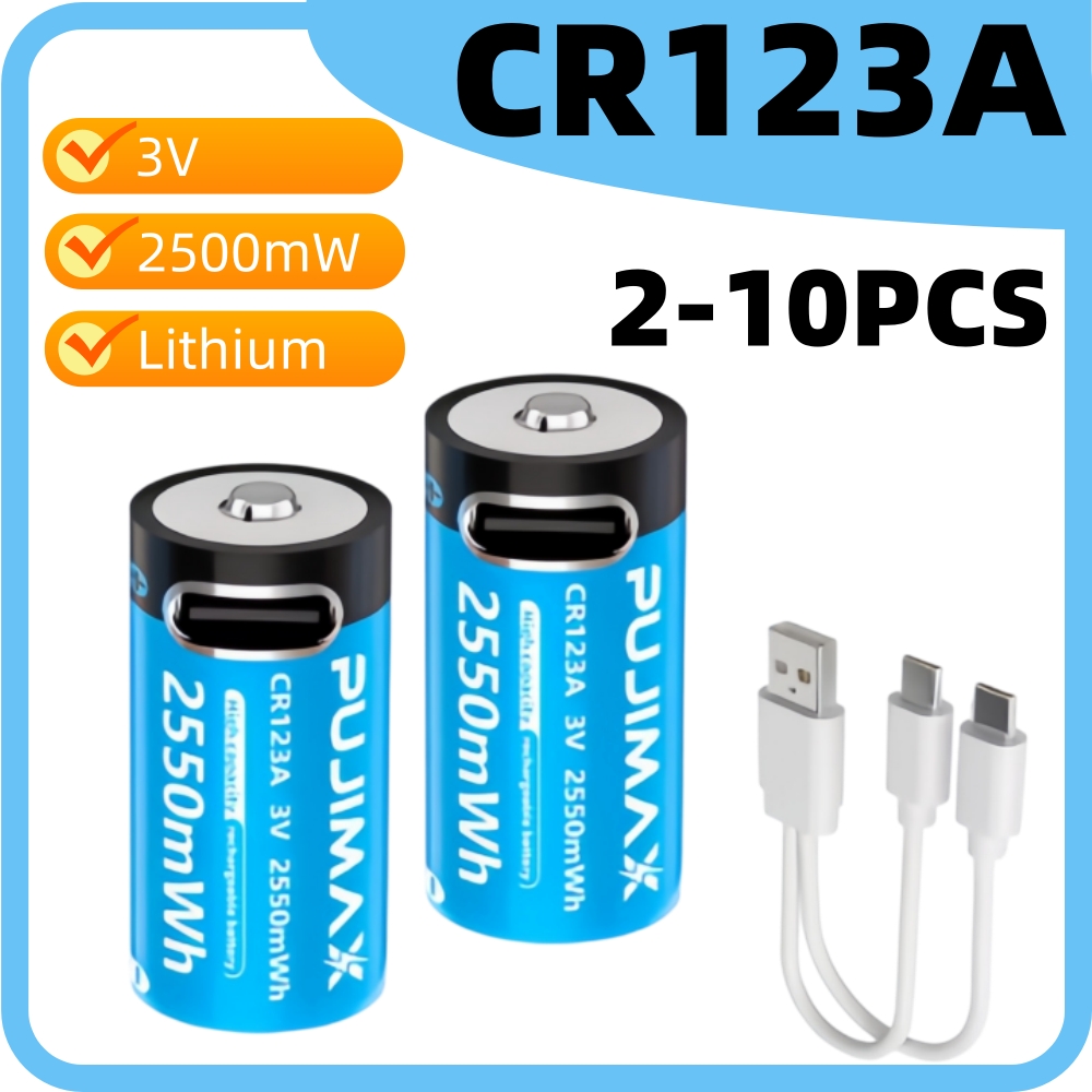 Akumulator litowy CR123A 3V 25 – Home Security Battery Replacement recenzja i cena