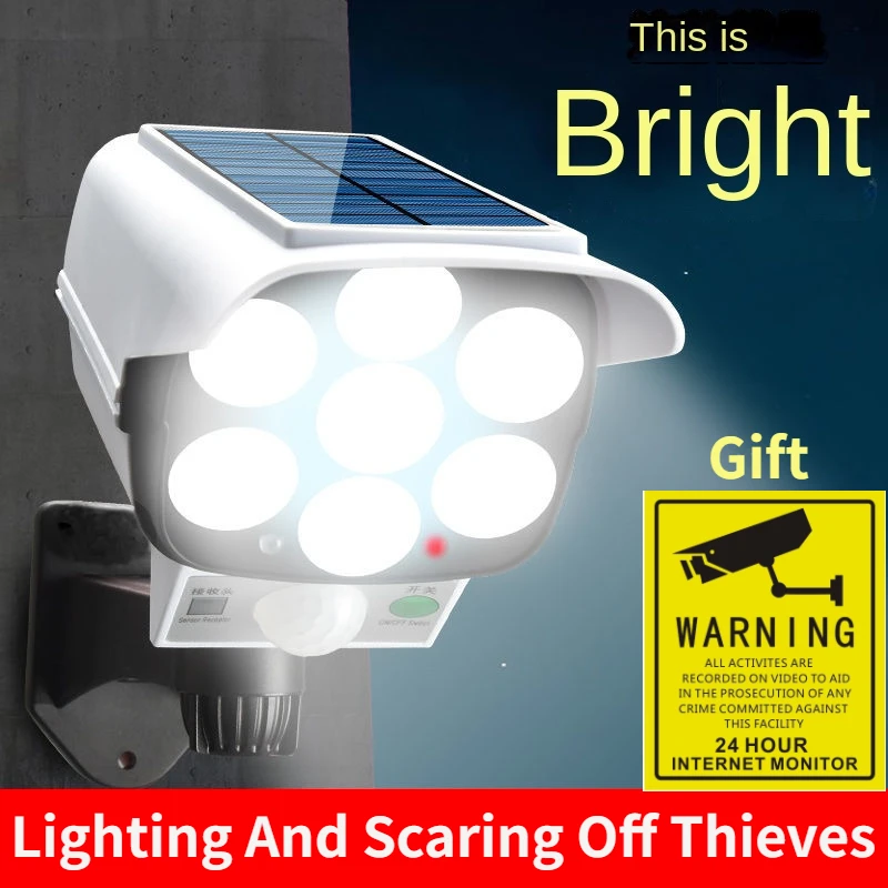 Zewnętrzna lampa słoneczna z c – Home Security Items recenzja i cena