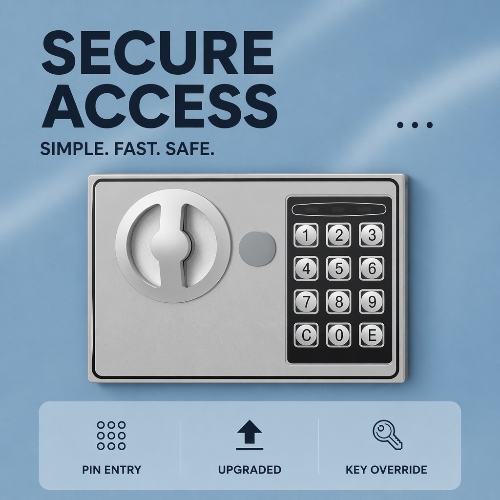 Całkowicie stalowa, elektronic – Home Security Items recenzja i cena
