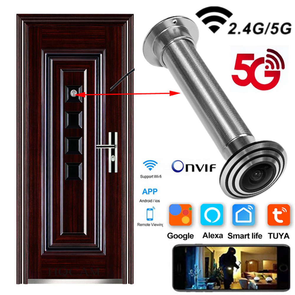 16mm kamera Wi-Fi do drzwi 5G  – Home Security Front Door Camera recenzja i cena